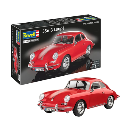 Revell 07679 Porsche 356 B Coupé (Click-system) - Massstab 1:16