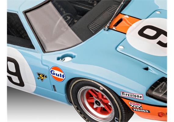 Revell 07696 Ford GT 40 Le Mans 1968 - Bausatz - Maßstab 1:24 | Bild 3