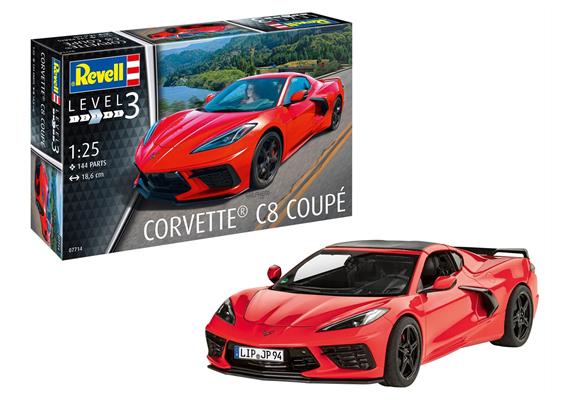 Revell 07714 Corvette C8 Coupé - Massstab 1:25 | Bild 1