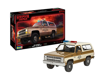 Revell 07724 "Stranger Things" Jim Hopper´s Chevy® Blazer K5™ - Massstab 1:25