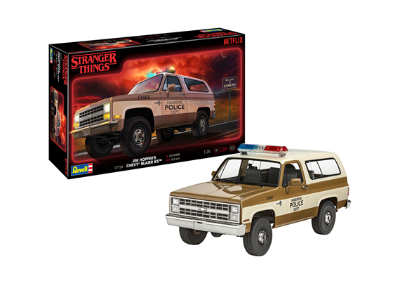 Revell 07724 "Stranger Things" Jim Hopper´s Chevy® Blazer K5™ - Massstab 1:25 | Bild 1