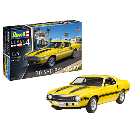 Revell 07729 '70 Shelby Mustang GT500 - Massstab 1:25