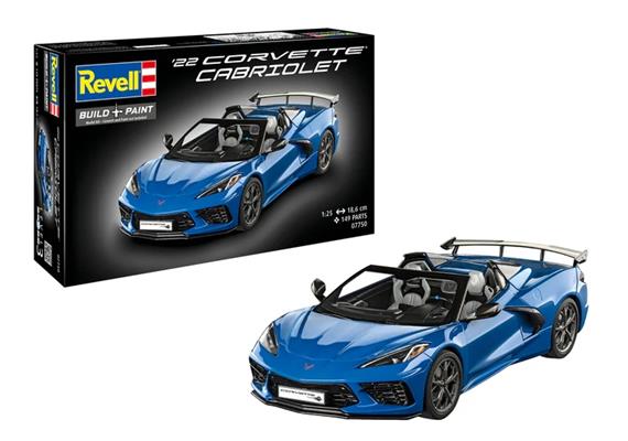 Revell 07750 Corvette C8 Cabriolet - Massstab 1:25 | Bild 1