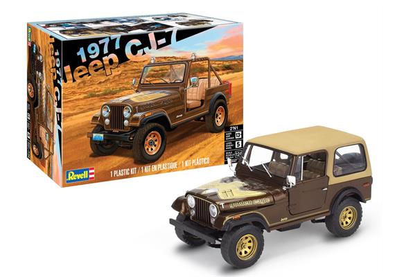Revell 14547 77 Jeep CJ-7 - Massstab 1:24 | Bild 1