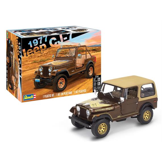 Revell 14547 77 Jeep CJ-7 - Massstab 1:24