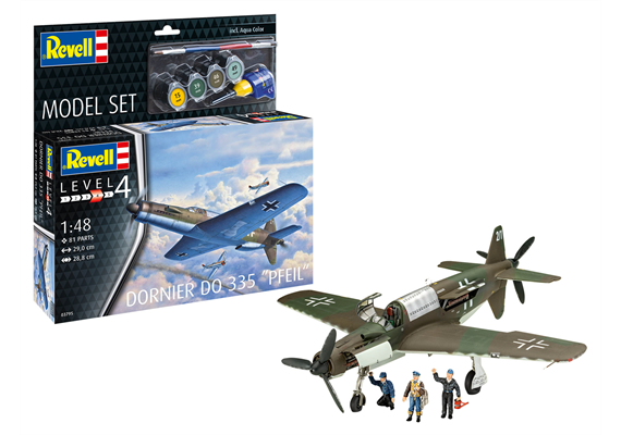 Revell 63795 Model Set Do 335 Pfeil - Massstab 1:48