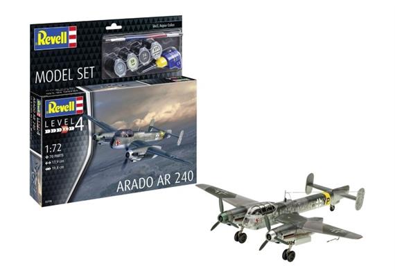 Revell 63798 Model Set Arado AR-240 - Massstab 1:72 | Bild 1