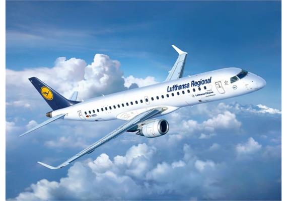 Revell 63937 Model Set Embraer 190 Lufthansa Regional 1:144 mit Farben, Leim und Pinsel | Bild 6