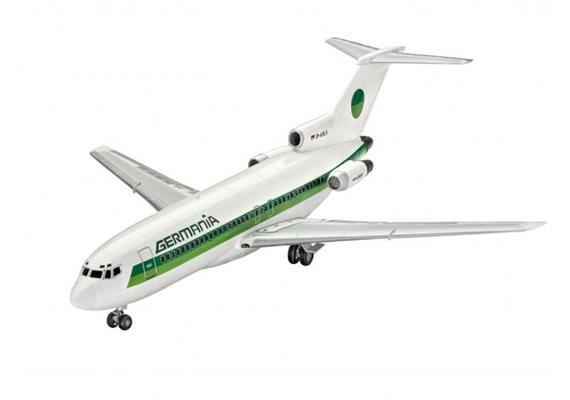 Revell 63946 Modell Set Boeing 727-100 Germania 1:144 mit Farben, Leim und Pinsel | Bild 1