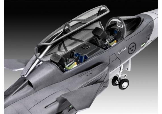 Revell 63956 Saab JAS-39D Gripen twin seater 1:72 mit Farben, Leim und Pinsel | Bild 5