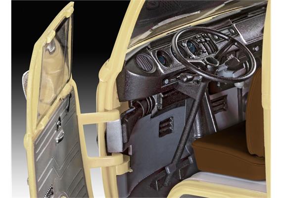 Revell 67676 VW T2 Camper, easy click, inkl. Aqua Color - Massstab 1:24 | Bild 4