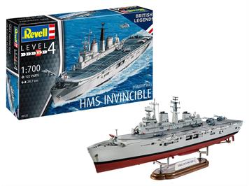 Revell 05172 HMS Invincible (Falkland War), 1:700