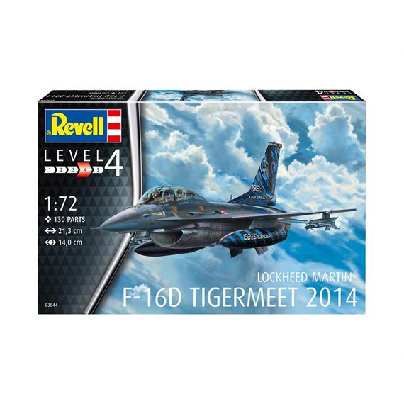 Revell 03844 Lockheed Martin F-16D Tigermeet 2014, Massstab 1:72