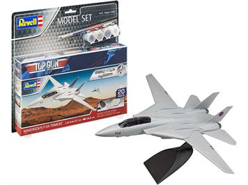 Revell 64966 Model Set - Maverick's F-14 Tomcat ‘Top Gun’ easy-click