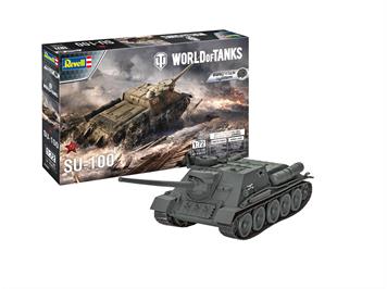 Revell 03507 SU-100 "World of Tanks" - Massstab 1:72
