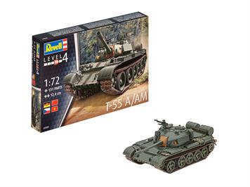 Revell 03304 T-55A Panzer UDSSR, Massstab 1:72