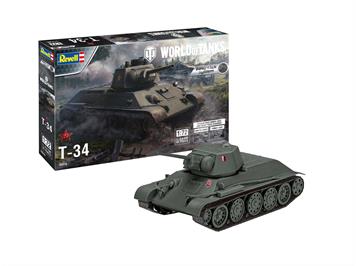 Revell 03510 T-34 -World of Tanks, Massstab 1:72