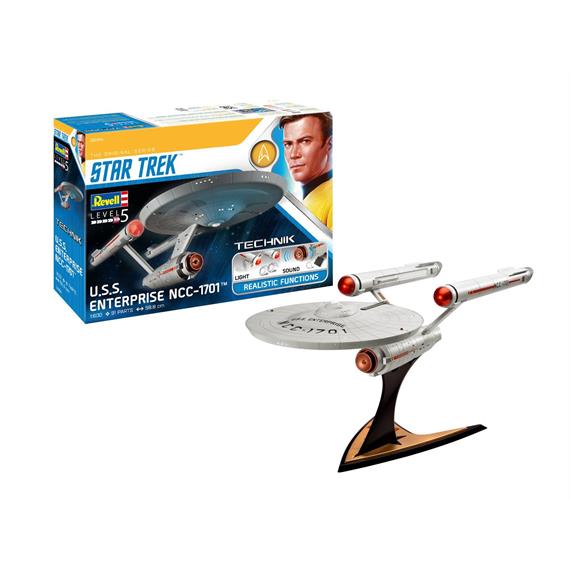 Revell 00454 USS Enterprise NCC-1701 (Star Trek), Massstab 1:600