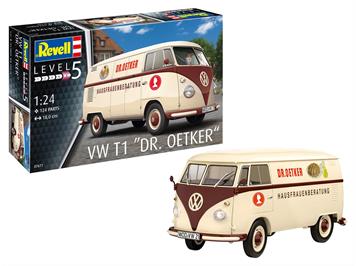 Revell 07677 VW T1 "Dr. Oetker" - Bausatz - Maßstab 1:24