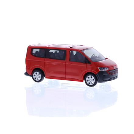Rietze 11714 Volkswagen Transporter Bus KR FD intensive red - H0 (1:87)