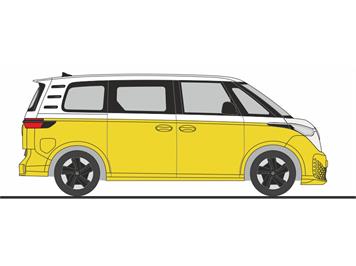 Rietze 21918 VW ID. Buzz People candy weiss/lemongelb metallic - H0 (1:87)