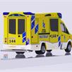 Rietze 68621 Ambulanz Mobile Tigis Rettung St. Gallen CH - H0 (1:87) | Bild 3