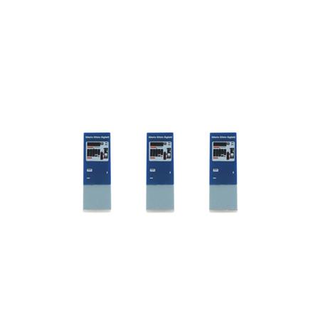 Rietze 70306 Fahrkartenautomat SBB Billettautomat (CH), 3 Stück - H0 (1:87)