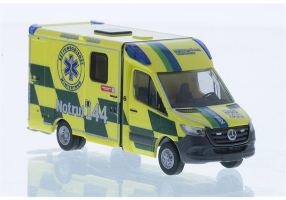 Rietze 76168 System Strobel RTW ´18 Kantonsspittal Winterthur (CH) - H0 (1:87)