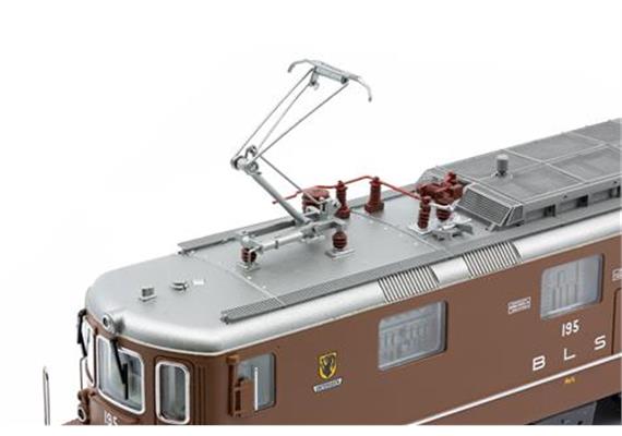 Rivarossi 2814S BLS E-Lok Re 4/4 195 Unterseen Einholm Ep.V, DC, digital mit Sound, H0 | Bild 5