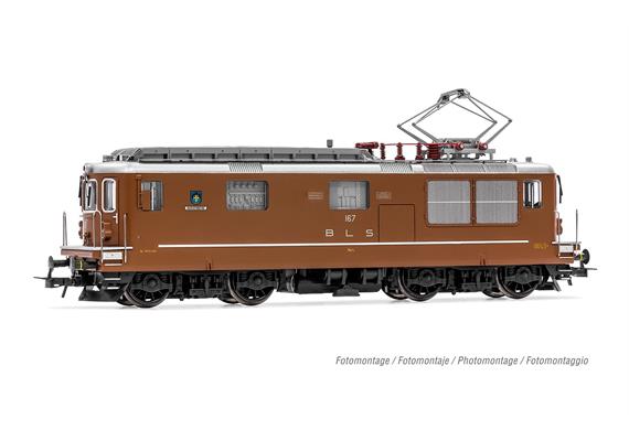 Rivarossi 2958S BLS E-Lok Re 4/4 167 Ausserberg, kurze Version, DC 2L, digital/Sound - H0 | Bild 2