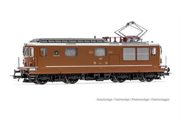 Rivarossi 2958S BLS E-Lok Re 4/4 167 Ausserberg, kurze Version, DC 2L, digital/Sound - H0