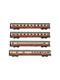 Rivarossi HR4346 DB 4er-Set 1 TEE Rheingold 1983 WRmh Apmz 2x Avmz) Ep.IV - H0 (1:87)