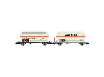 Rivarossi HR6622 SBB 2er-Set 2-achsiger Gaskesselwagen WASCOSA Ep.V - H0 (1:87)