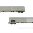 Rivarossi HR6650 SBB 2-teiliges Set 4-achsiger Schiebewandwagen Habils mit Flicken, Ep. V | Bild 1