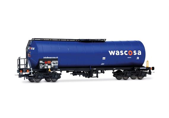 Rivarossi HR6666 WASCOSA 4-achsiger Kesselwagen, blau, Ep. VI - H0 (1:87)