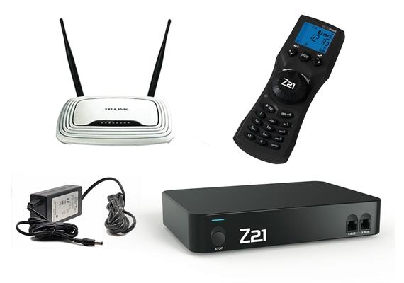 Roco 10834 Z21 Profi Digiset + WLAN multiMaus + Router