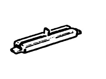 Roco 32414 Isolier-Schienenverbinder - H0e