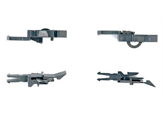 Roco 40271 Kurzkupplungsköpfe mit Vorentkupplung, 50 Stück - H0 (1:87)