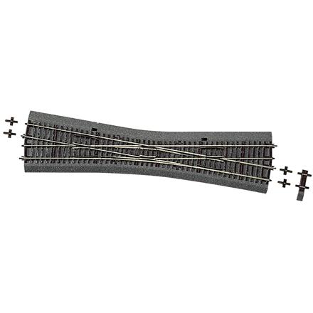 Roco 42591 Einzelkreuzungsweiche EKW-10° (Gummibettung)