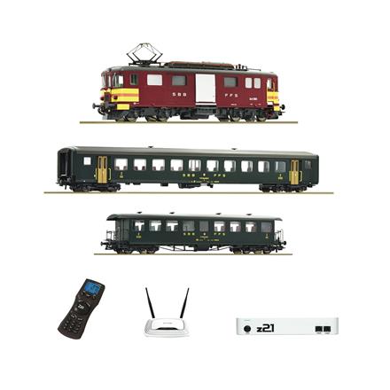 Roco 51339 ROCO z21 Digitalset: SBB De 4/4 mit Personenzug, 3-L Wechselstrom, H0 (1:87)