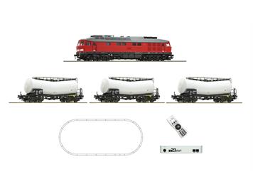 Roco 51340 z21 start Digitalset: Diesellokomotive BR 232 mit Kesselwagenzug, DB - H0