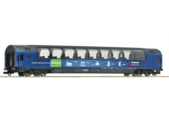 Roco 6200015 Panoramawagen, Gattung Apm, der Schweizerischen Bundesbahnen DC - H0 (1:87)