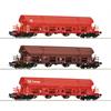 Roco 6200153 3-tlg. Set: Schwenkdachwagen, DB AG - H0 (1:87)