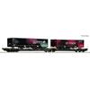 Roco 6200170 Doppeltaschen-Gelenkwagen T3000e, TX Logistik, Spedition GATT - H0 (1:87)