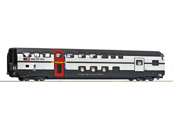 Roco 6200214 SBB Doppelstockwagen IC 2000 AD, 1. Klasse mit Gepäckabteil - H0 (1:87)