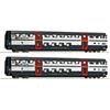Roco 6200215 2-teiliges Set: SBB Doppelstockwagen IC 2000 A, 1. Klasse - H0 (1:87)