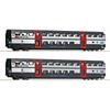 Roco 6200217 2-teiliges Set: SBB Doppelstockwagen IC 2000 B, 2. Klasse - H0 (1:87)