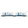 Roco 6600023 Doppeltaschen-Gelenkwagen T3000e, EUROWAGON, Spedition Ekol - H0 (1:87)