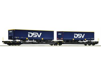 Roco 6600034 Taschenwagen T3000e TX Logistik der Spedition DSV - H0 (1:87)