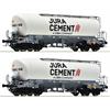 Roco 6600191 2-tlg. Set: Silowagen, Jura Cement/Wascosa - H0 (1:87)